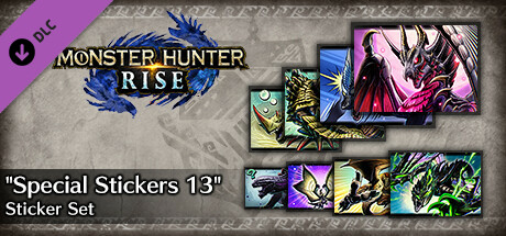 Monster Hunter Rise - "Special Stickers 13" sticker set cover art
