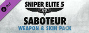 Sniper Elite 5: Saboteur Weapon and Skin Pack