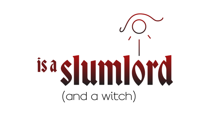 Janet DeMornay Is A Slumlord (and a witch) Logo