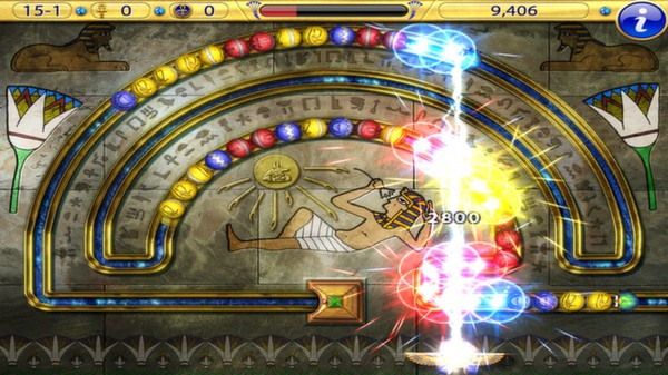 Скриншот из Luxor Amun Rising HD