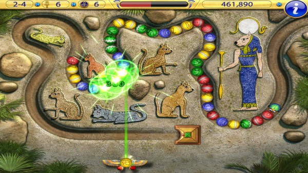 Скриншот из Luxor Amun Rising HD