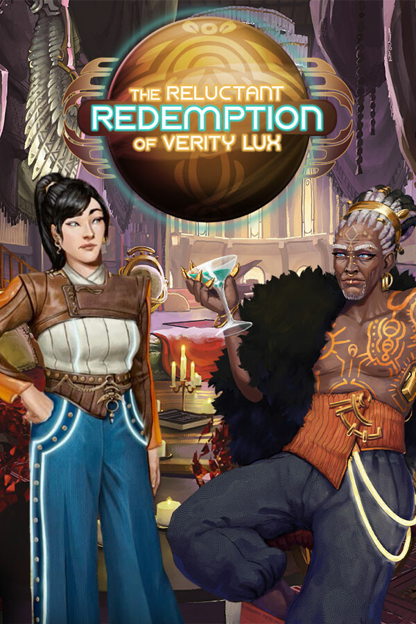Steam portrait for The Reluctant Redemption of Verity Lux.