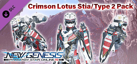 Phantasy Star Online 2 New Genesis - Crimson Lotus Stia/Type 2 Pack cover art