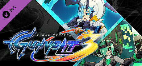 Azure Striker GUNVOLT 3 - EX Image Pulses: Merak and Teseo pack cover art