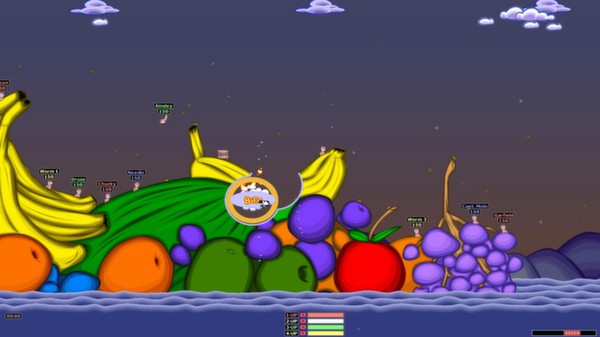 Скриншот из Worms Armageddon
