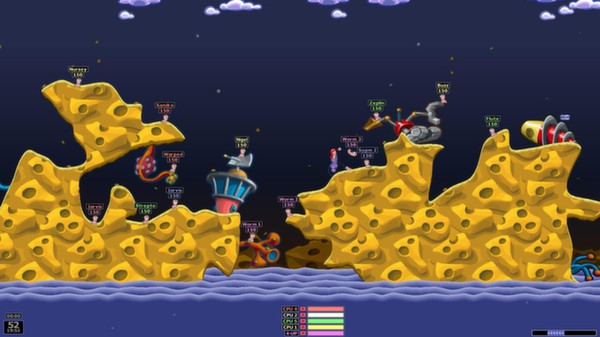 Скриншот из Worms Armageddon