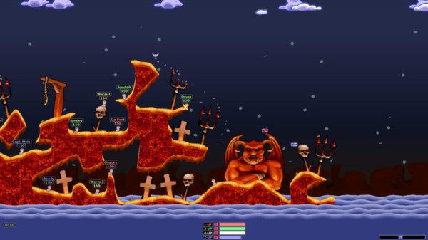 Скриншот из Worms Armageddon