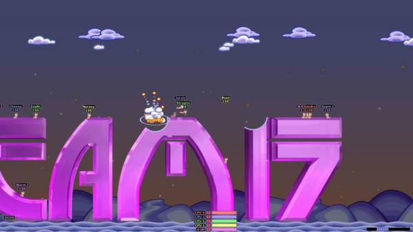 Скриншот из Worms Armageddon