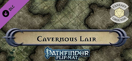 Fantasy Grounds - Pathfinder RPG - Pathfinder Flip-Mat - Cavernous Lair cover art