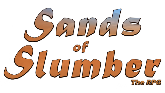 Sands of Slumber: The RPG Logo