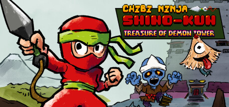 Chibi Ninja Shino-kun: Treasure of Demon Tower cover art