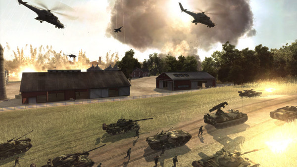 Скриншот из World in Conflict