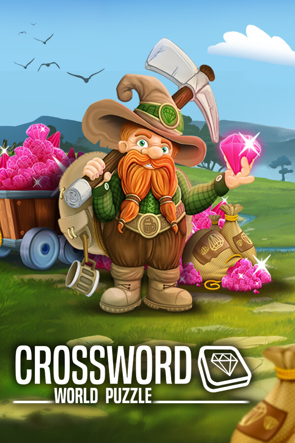 Steam portrait for Crossword World Puzzle.