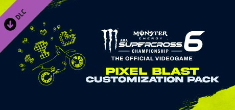 Monster Energy Supercross 6 - Customization Pack Pixel Blast cover art