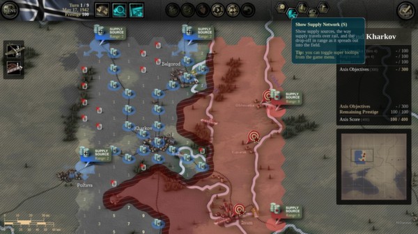 Unity of Command: Stalingrad Campaign game for Linux 1
