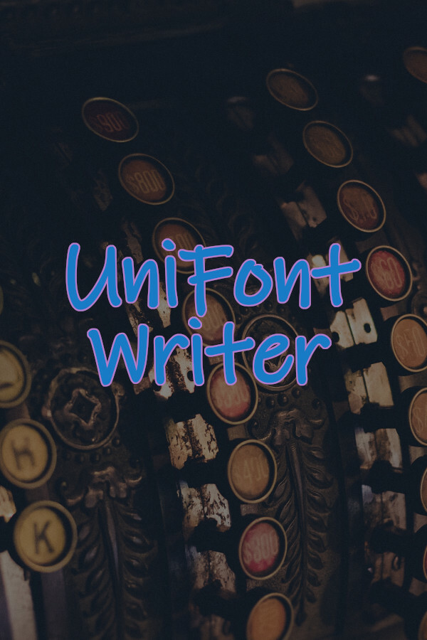 Steam portrait for UniFont Writer.