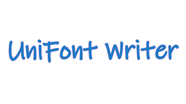 UniFont Writer Logo