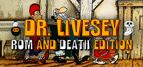 DR LIVESEY ROM AND DEATH EDITION cover art