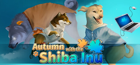 Autumn with the Shiba Inu cover art