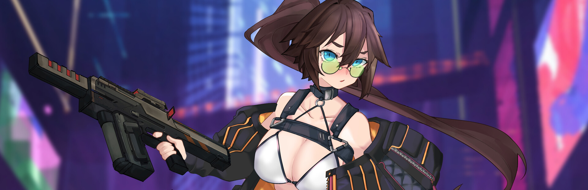 Urban Night Battle Girl