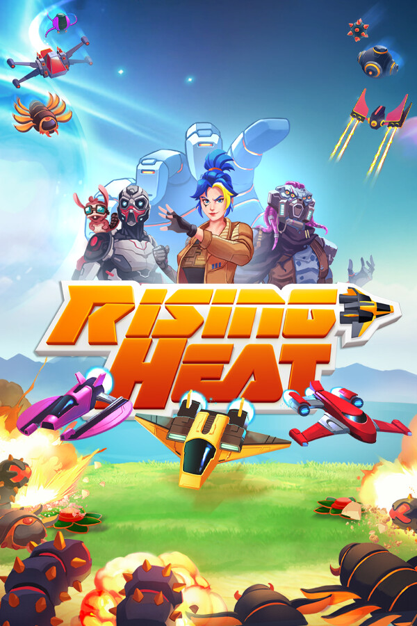 Steam portrait for Rising Heat.