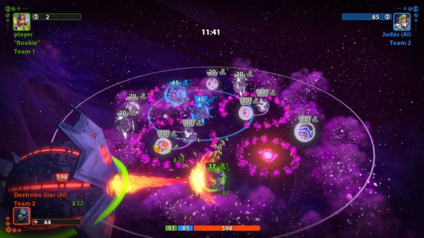 Planets Under Attack game for Linux 1