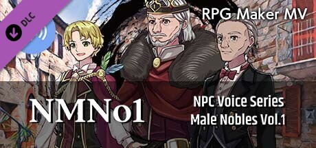 RPG Maker MV - NPC Male Nobles Vol.1 cover art