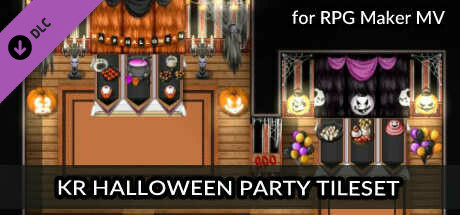 RPG Maker MV - KR Halloween Party Tileset cover art