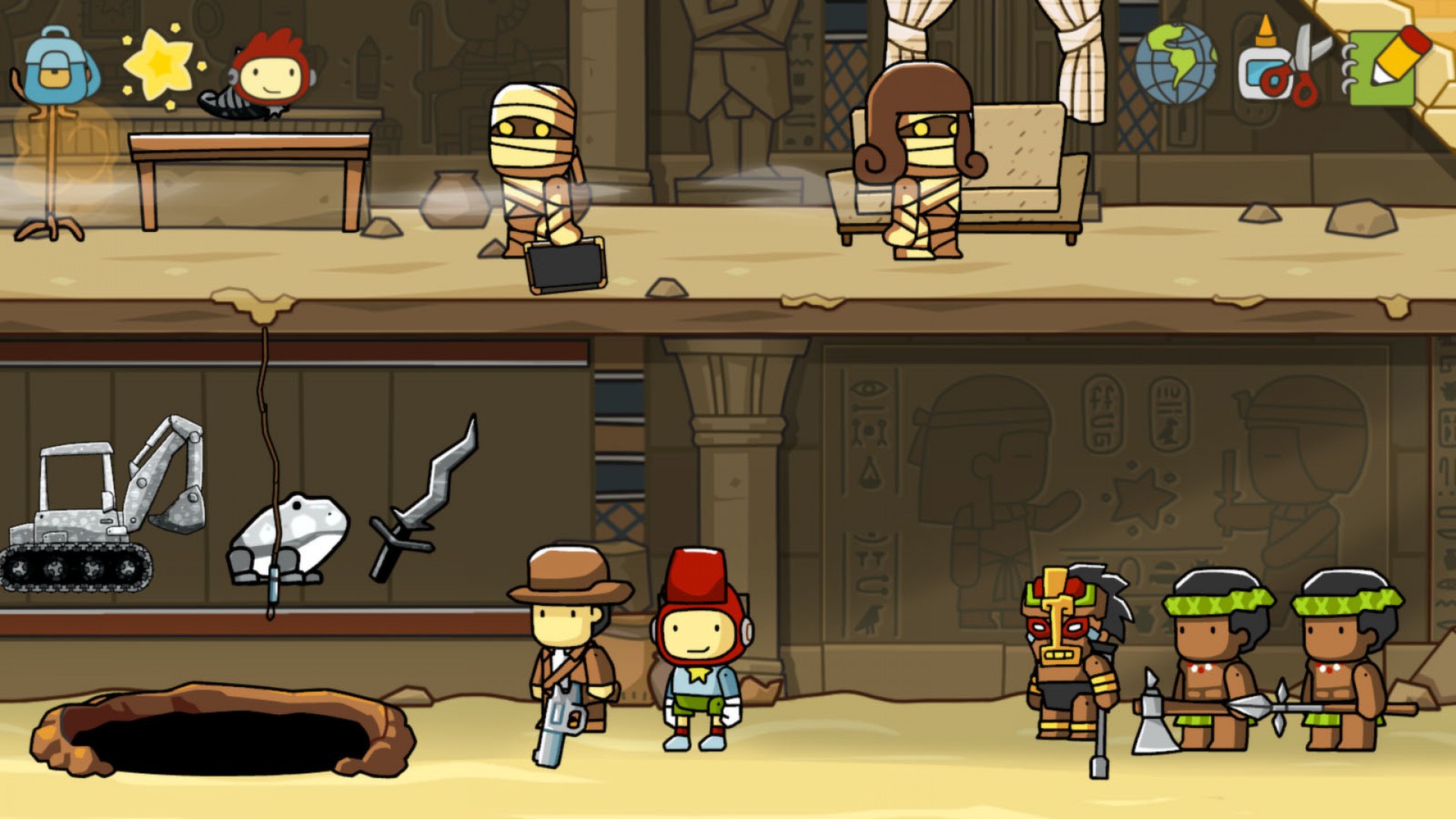 scribblenauts unlimited object shards