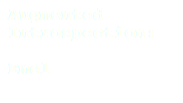 Augmented Introspection: Emel Logo