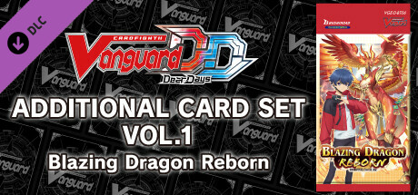 Cardfight!! Vanguard DD: Additional Card Set Vol.1 [D-BT06]: Blazing Dragon Reborn cover art