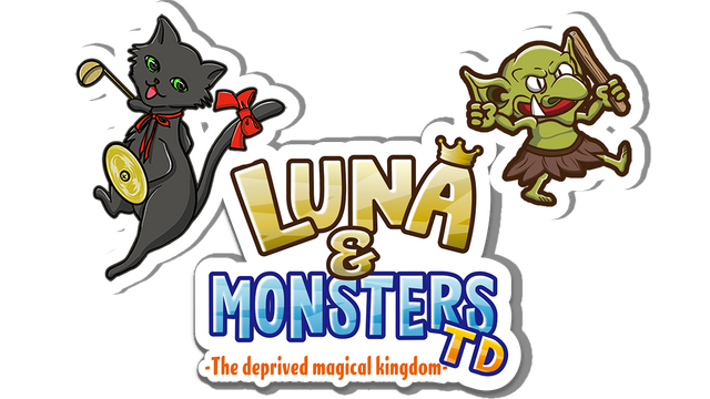 Luna & Monsters Tower Defense -The deprived magical kingdom- Logo