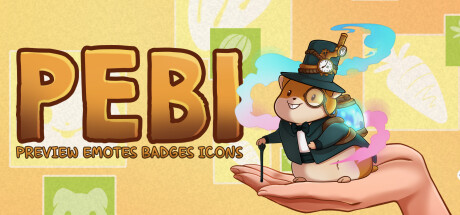 PEBI - Preview Emotes Badges Icons cover art