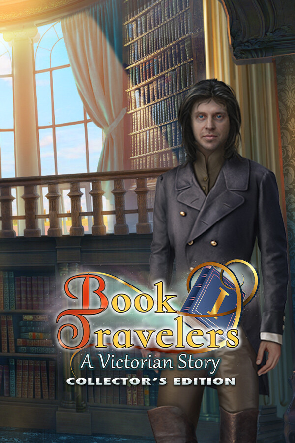Steam portrait for Book Travelers: A Victorian Story Collector's Edition.