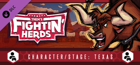 Them's Fightin' Herds - Character/Stage: Texas cover art