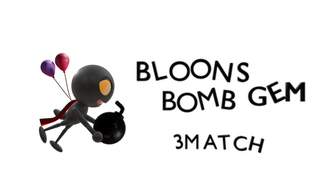 Bloons Bomb Gem 3 Match Logo