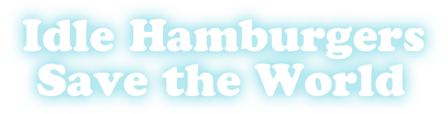Idle Hamburgers Save the World Logo