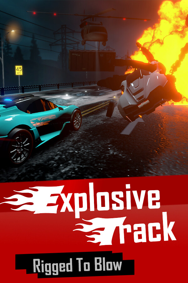 Steam portrait for Explosive Track - Crazy Action Arcade Racing.