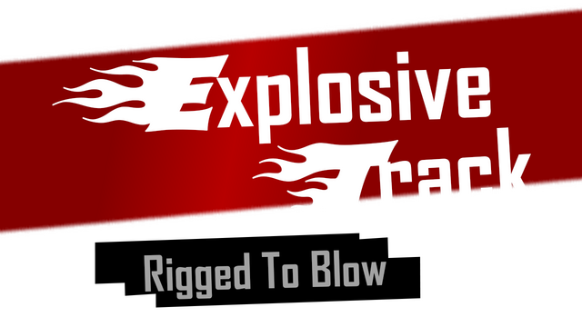Explosive Track - Crazy Action Arcade Racing Logo