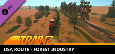 Trainz 2022 DLC - USA Route - Forest Industry cover art