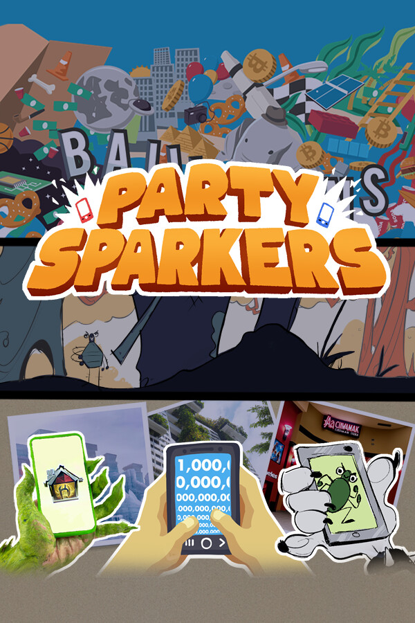 Steam portrait for PartySparkers.