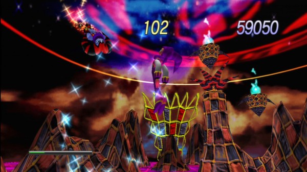 Скриншот из NiGHTS into Dreams...