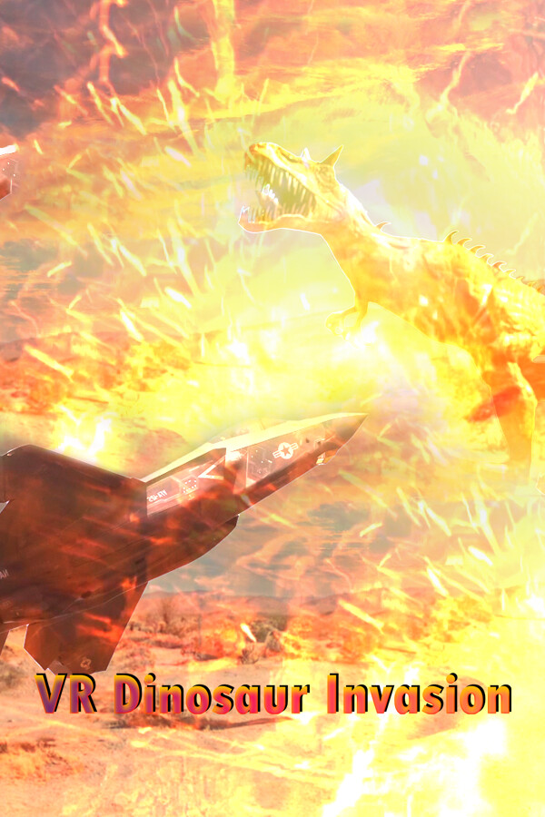 Steam portrait for VR Dinosaur Invasion.