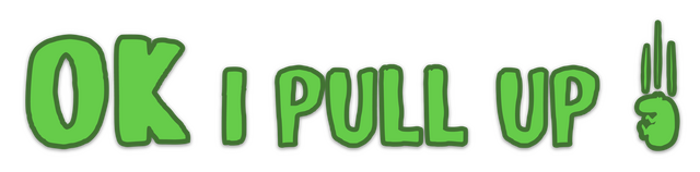 Ok I Pull Up Logo