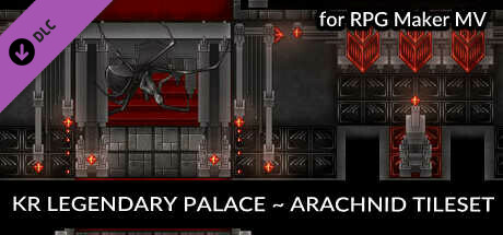 RPG Maker MV - KR Legendary Palaces - Arachnid Tileset cover art