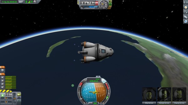 Скриншот из Kerbal Space Program