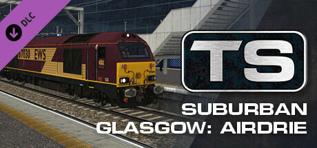 Train Simulator: Suburban Glasgow: Airdrie Route Extension Add-On cover art