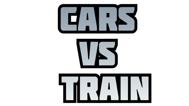 Cars vs Train Logo