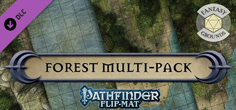 Fantasy Grounds - Pathfinder RPG - Pathfinder Flip-Mat - Forest Multi-Pack cover art