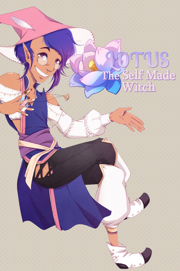 Steam portrait for Lotus: The Self-Made Witch.